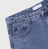Logan Basic Wide Denim Pants