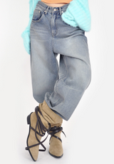 (UNISEX)carpenter denim pants