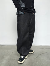 Eisanne Non-Fade Curved Denim Pants 3C