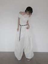 シアー シフォン ドレッシー ワンピース