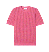 Fascale Buccle Scarlet Round Knitwear