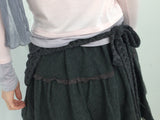 vintage knit lace skirt