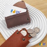 Thoughtful ♥ Seamless Genuine Leather Card Holder