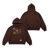 [STGM youth] グランジフーディー BLK / BRW /  MLG