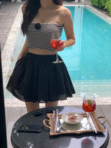 [MADE] SAYLIN PINTUCK MINI SKIRT