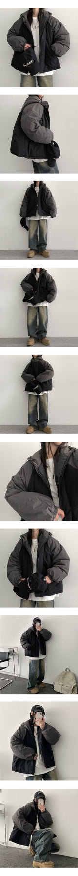 Bilson Raglan Hooded Padded Jumper