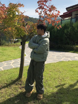 レイヤーストラップカーゴパンツ