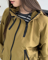 Raven Multi-Zipper Check Jacket