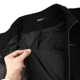 SWE SCRIPT JACKET - BLACK