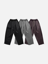 カイルピンタックフリースワイドパンツ 3C