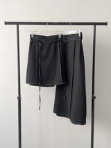 Stitch Banding Midi Skirt