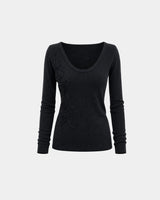 (W's) Petal Ribbed Knit
