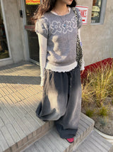 side pintuck pants