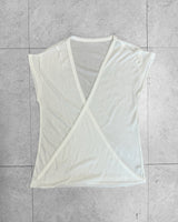BELL DRAPE WRAP T-SHIRT