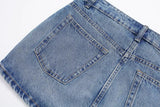 All-match best denim mini skirt