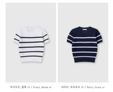 Slow Cable Round Short Sleeve Knit / 10 colors