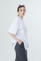 MULTI PRINTING T-SHIRT LIZE_WHITE