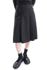 BUTTON POCKET SKIRT