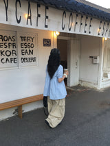 コットン ビッグ カーゴパンツ