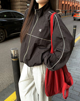 [ORIGINAL] Light Monoline Nylon Windbreaker