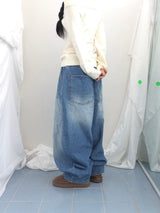 button shawl collar knitwear