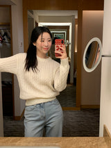 [MADE] Angpang Twisted Round Knit