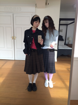 YWD PLAID PLEATS SKIRT (3color)