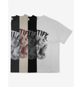 デンティグラフィックショートスリーブTシャツ