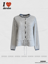 Liz Napping Stripe Strap Tee