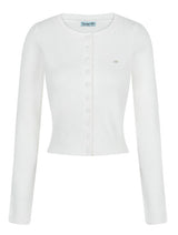 Wool Bokashi Crop Cardi