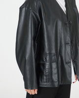 Dojagi leather jacket - Black
