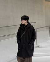 Koven Wool Hooded Coat