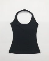 Halter Neck Tank Top (4color)