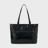 Glossy Buckle Bag (Black)