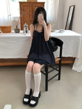 Eve Shirring Mini Dress (3 colors)