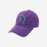 Round Logo Ball Cap (Purple)
