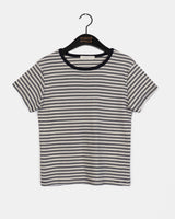トンメストライプショートスリーブTシャツ