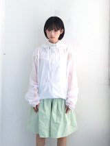 Light touch cropped hooded jacket