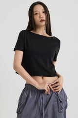 リバーシブルTシャツ, Black