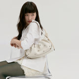 Foi Bag Stud Ivory