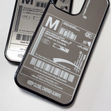 Fresh Love Delivery Label Bumper Mirror Phone Case (WH)