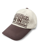 リブインハーモニーキャップ BROWN