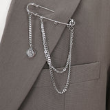 a men's pin brooch_CLEF W Brooch