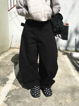 Kerry Backstud Belted Balloon Pants (2c)