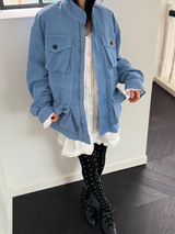 crinkle field jacket 