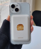 toast MagSafe leather card wallet 