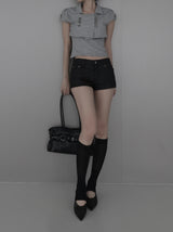 Napoleon Sleeveless Bolero Two-Piece Cardigan