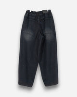BlueBlack Balloon Denim Pants