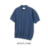 ASCLO Washable Collar Short Sleeve Knit (14color)