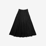 Aperi shirt pocket zip-up + skirt set